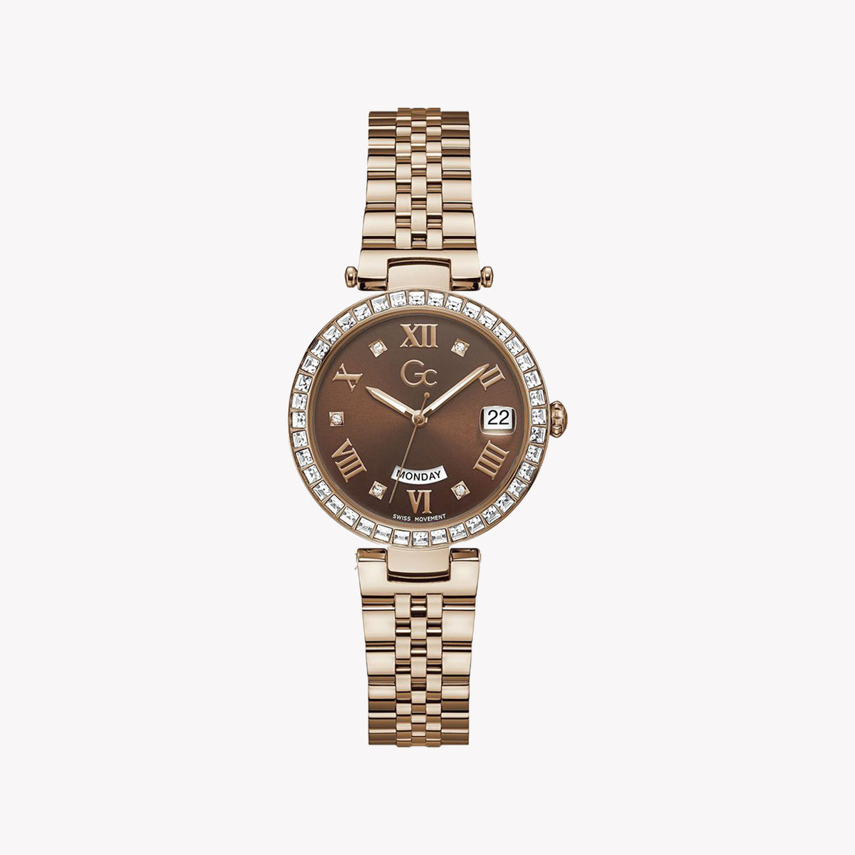 Guess Women's Rose Gold Stainless Steel Watch | Z01009l4mf