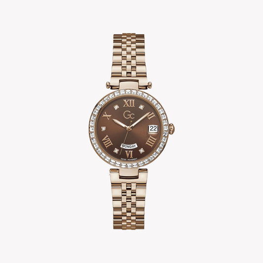 Guess Women's Rose Gold Stainless Steel Watch | Z01009l4mf