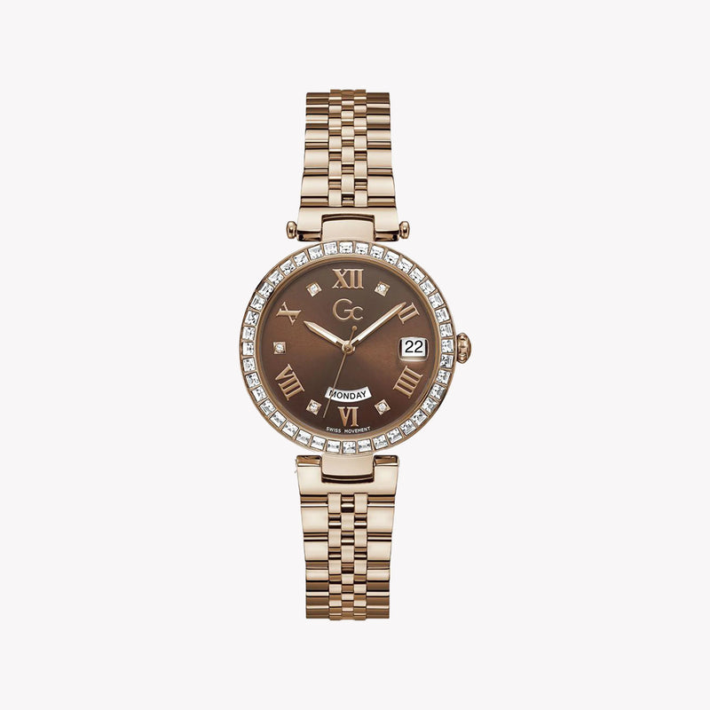 Guess Women's Rose Gold Stainless Steel Watch | Z01009l4mf by i-watch