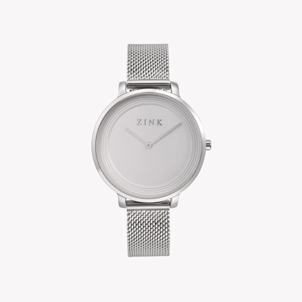 Zink Women's Silver Stainless Steel Watch | Model Zk129l1ms-16