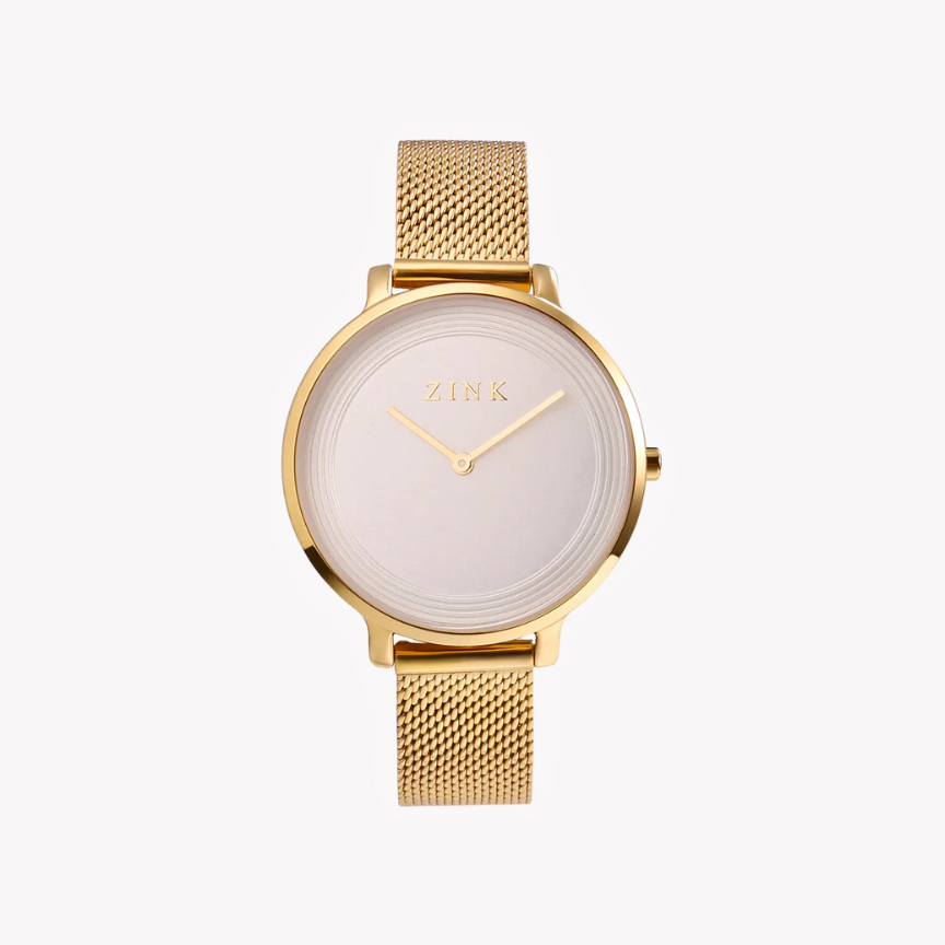 Zink Women's Gold Stainless Steel Watch - Gold & Silver | Zk129l1ms-19 by i-watch