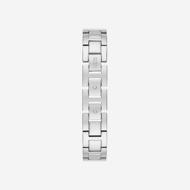 Guess Women's Silver Stainless Steel Watch, White Dial | Gw0546l1 by i-watch