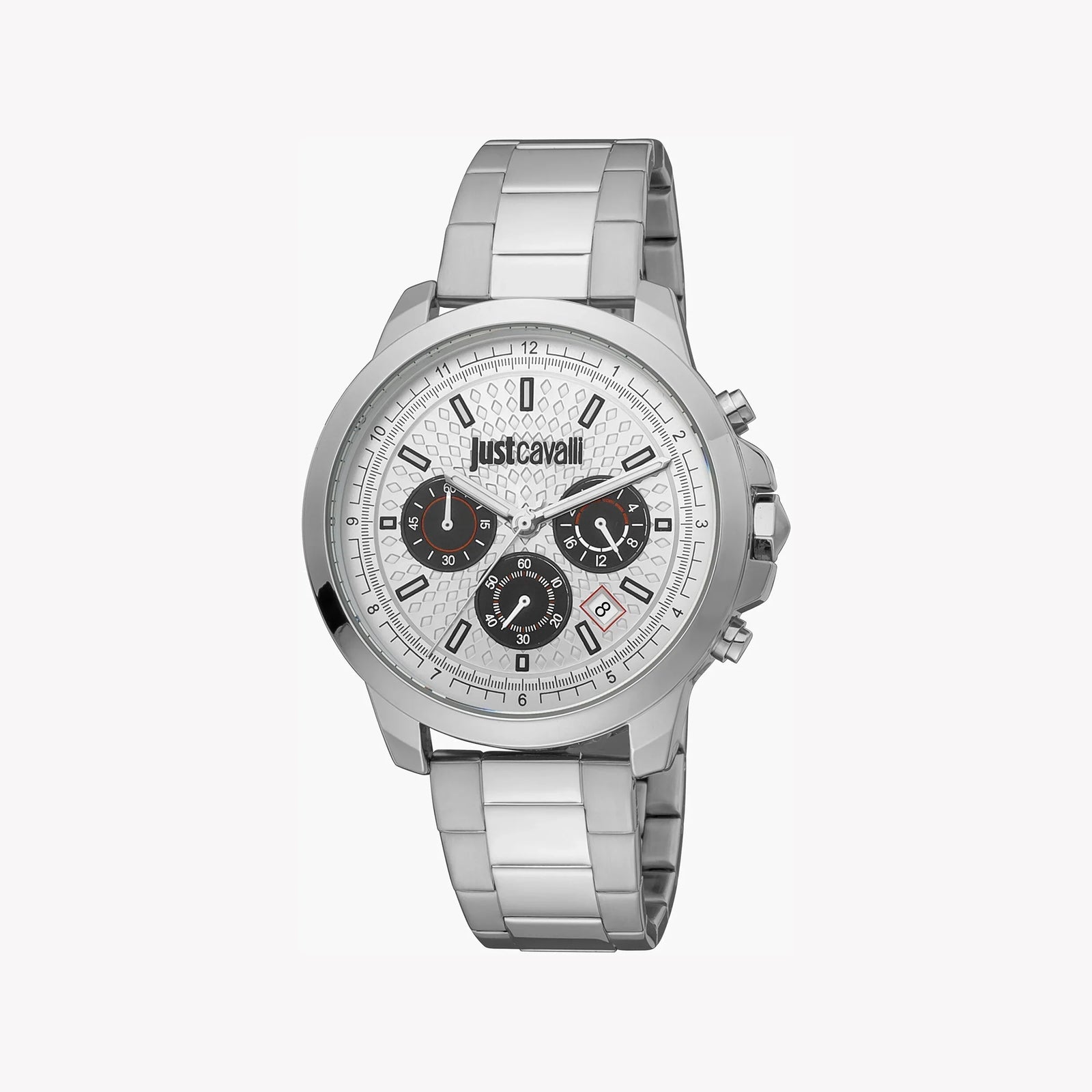 Just Cavalli Men's Silver Watch, Stainless Steel Band | Jc1g178m0055 by i-watch