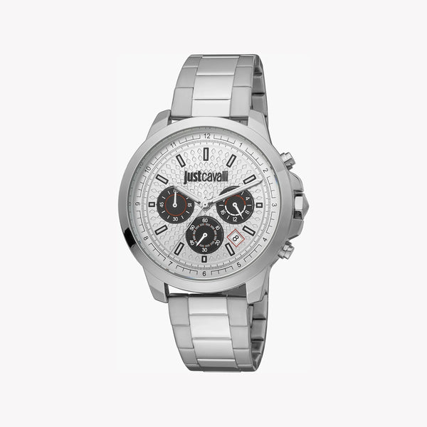 Just Cavalli Men's Silver Watch, Stainless Steel Band | Jc1g178m0055 by i-watch