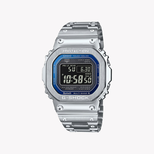 Casio G-Shock GMW-B5000D-2 Vollmetall-Herrenuhr in Silber