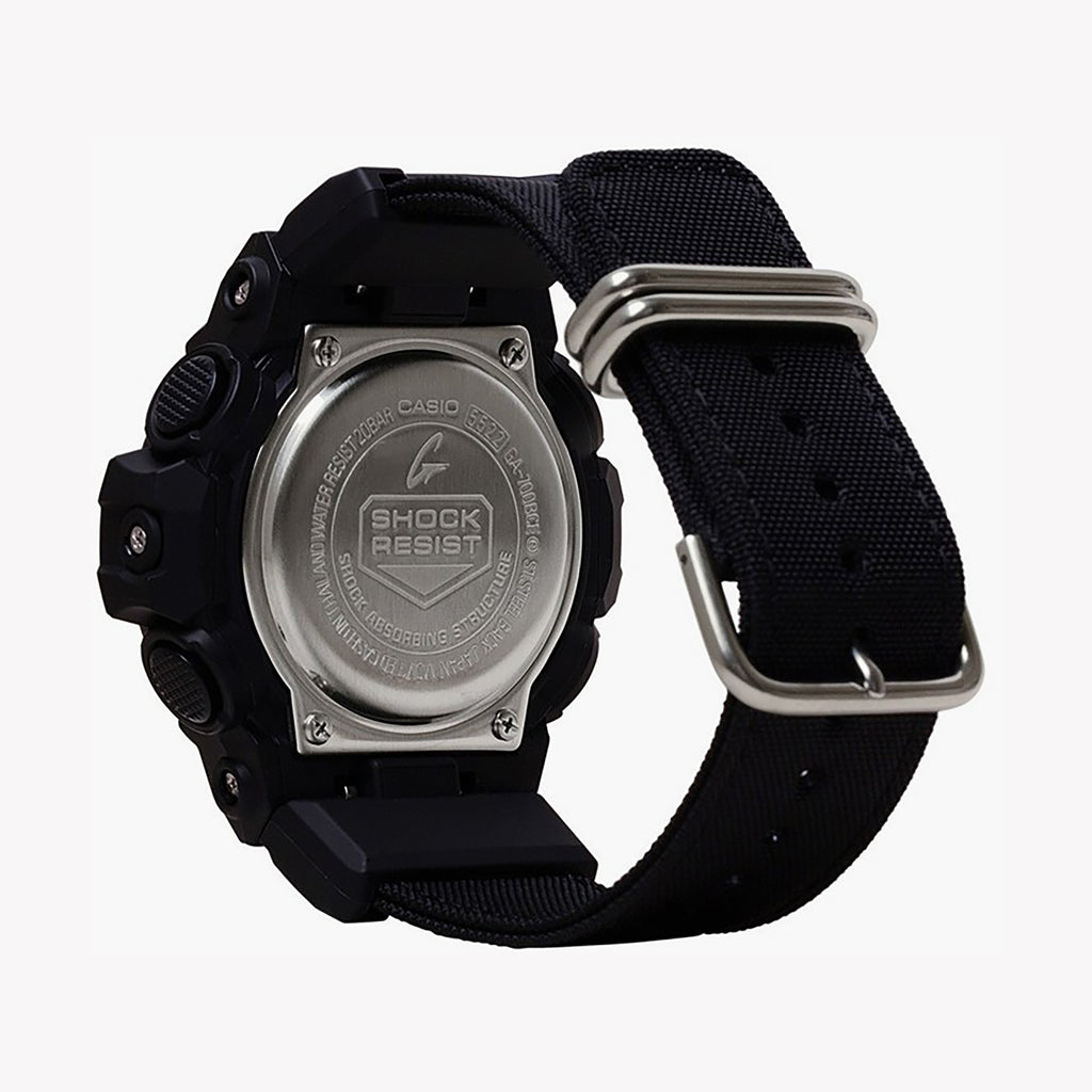 CASIO G-SHOCK GA-700BCE-1AER BOLD ADVENTURER - MEN'S MULTIFUNCTION BLACK RESIN WATCH-i-Watch-2