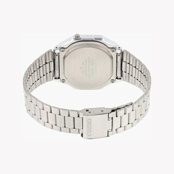 Casio Men's Resin/Metal Watch, Silver Dial | A168wem-1ef by i-watch