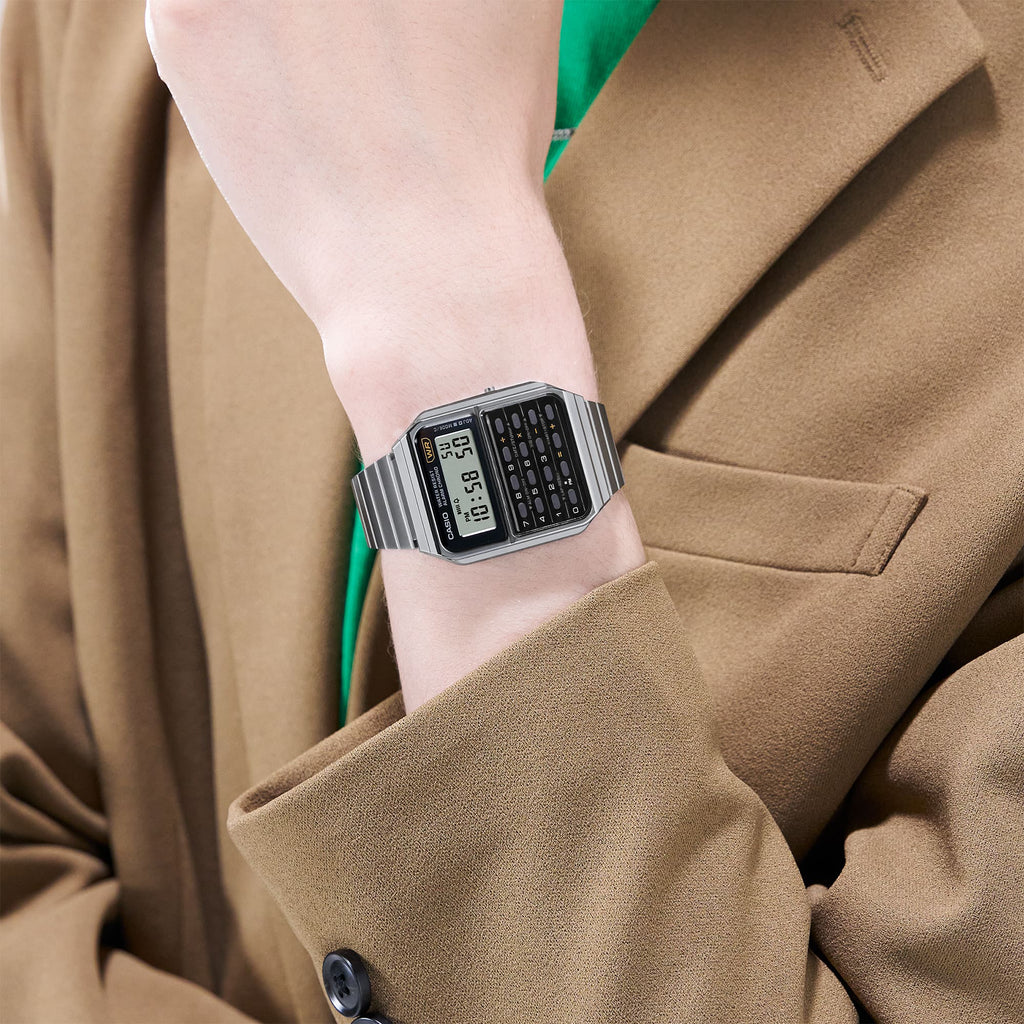 Casio Vintage Mod. Calculator Edgy Collection - CA-500WE-1AEF-i-Watch-4