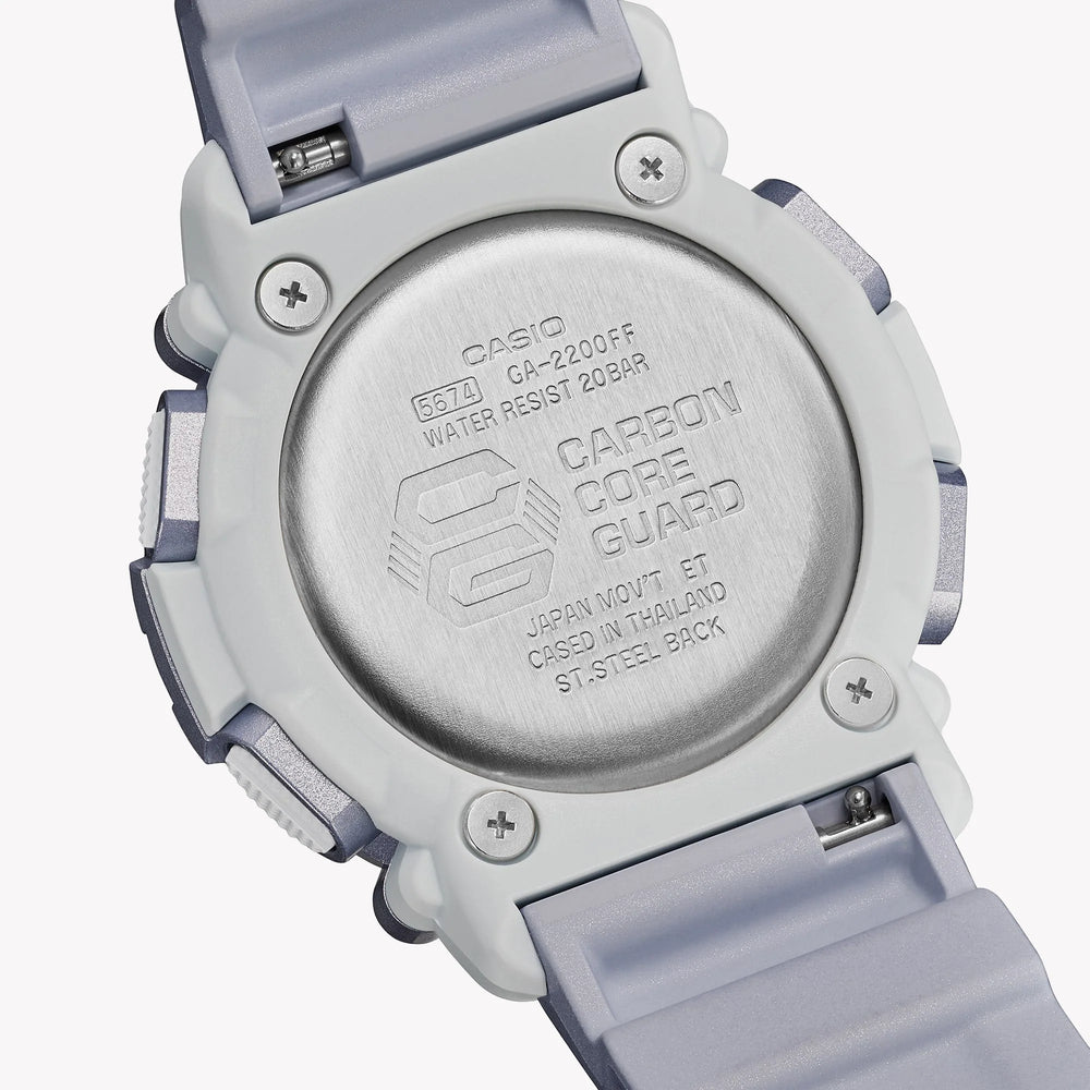 Casio G-Shock Ga-2200ff-8adr Dynamic Design - Rugged Style Unleashed Men's Watch In Gray Resin by i-watch