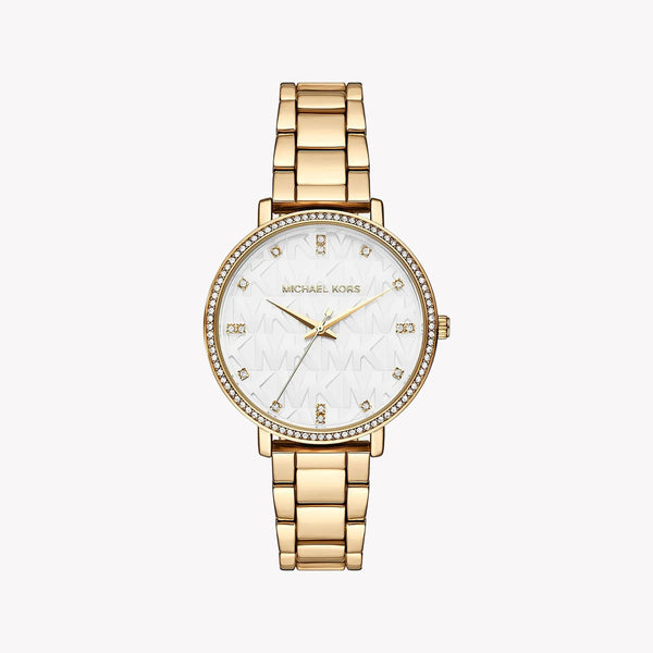 Michael Kors Women's Gold Watch, White Dial | Mk4666 by i-watch