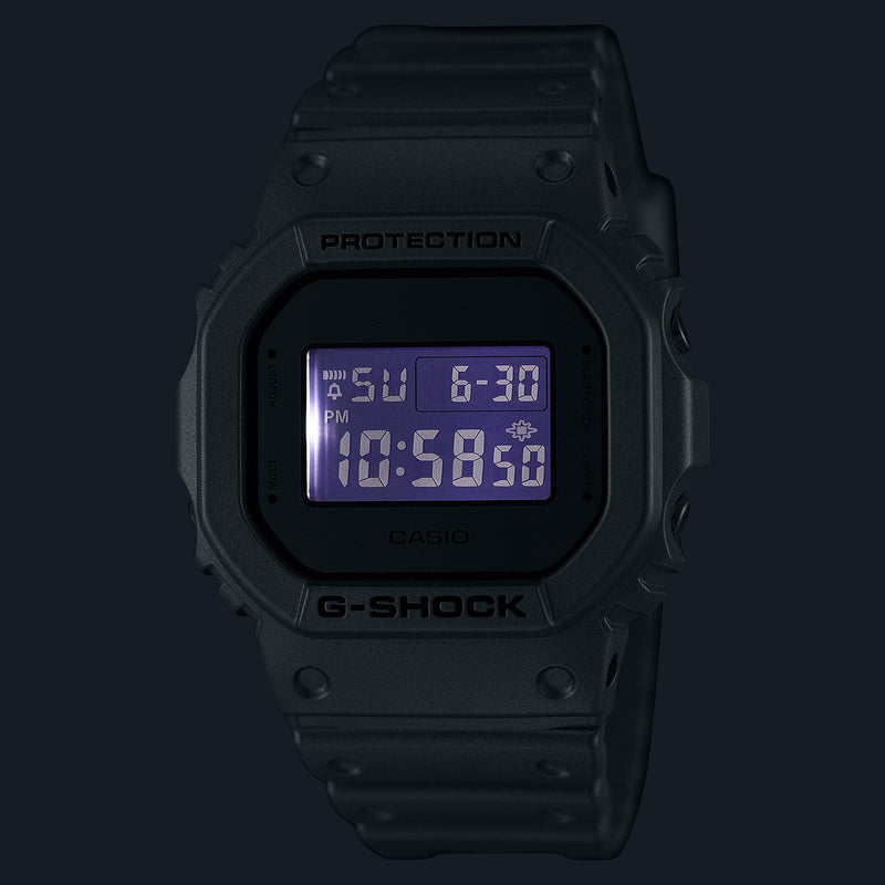 G-Shock Men's Silver Resin Watch, Digital Display | Dw-5600ff-8dr by i-watch