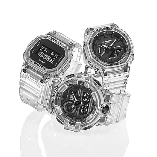 CASIO G-SHOCK GA-2100SKE-7A OAK Collection - SKELETON SERIE Men's Watch