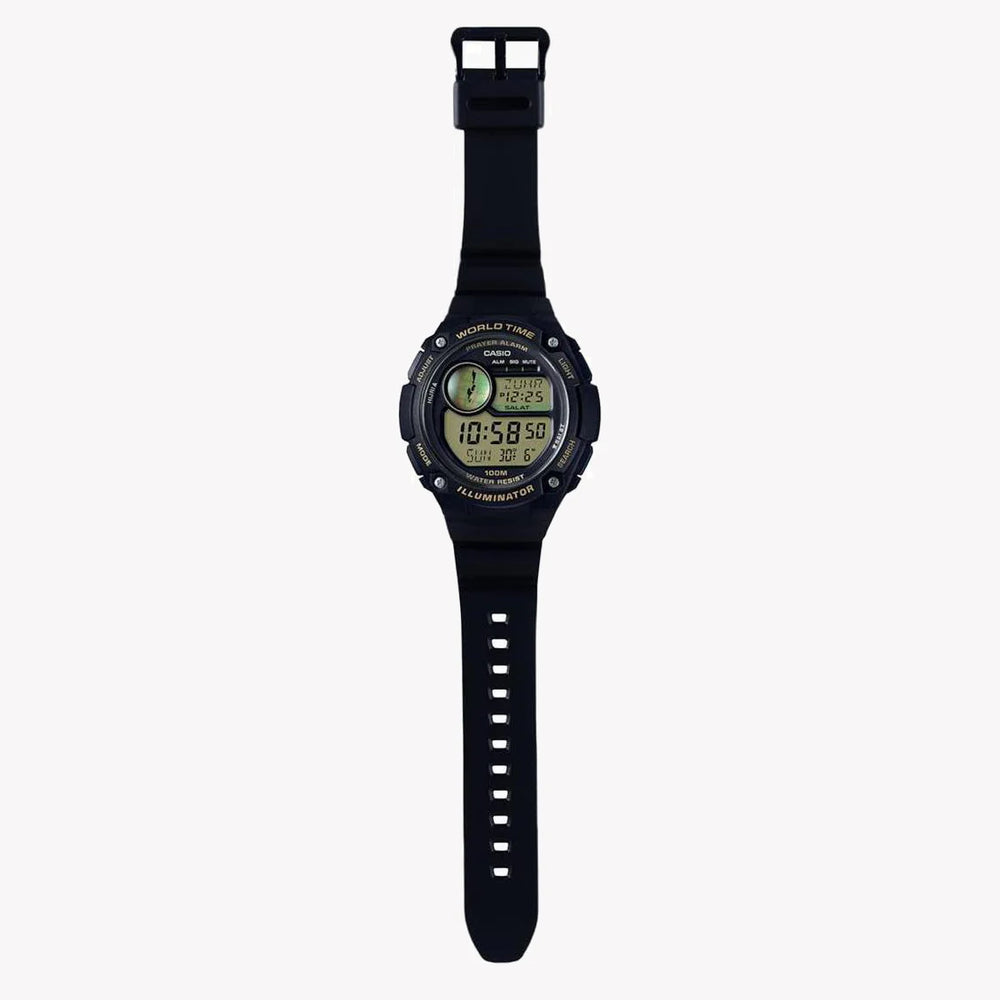 Casio Cpa-100-9avdf Sporty Functionality - Rugged Adventurer Men's Watch With Black Resin BAnd and Precise Digital Display by i-watch