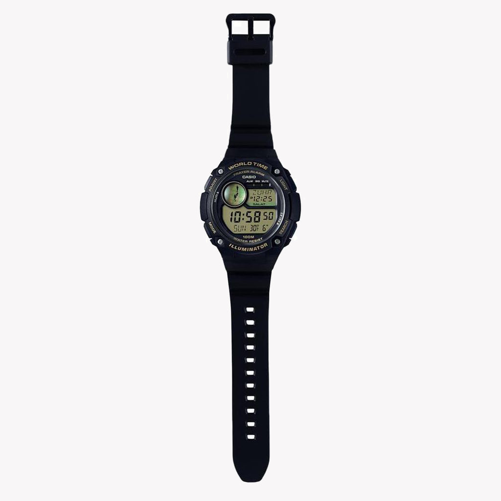 CASIO CPA-100-9AVDF SPORTY FUNCTIONALITY - RUGGED ADVENTURER MEN'S WATCH with black resin band and precise digital display-i-Watch-6