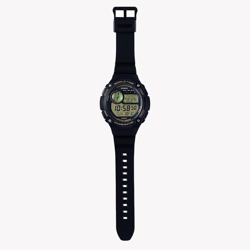 Casio Cpa-100-9avdf Sporty Functionality - Rugged Adventurer Men's Watch With Black Resin BAnd and Precise Digital Display by i-watch