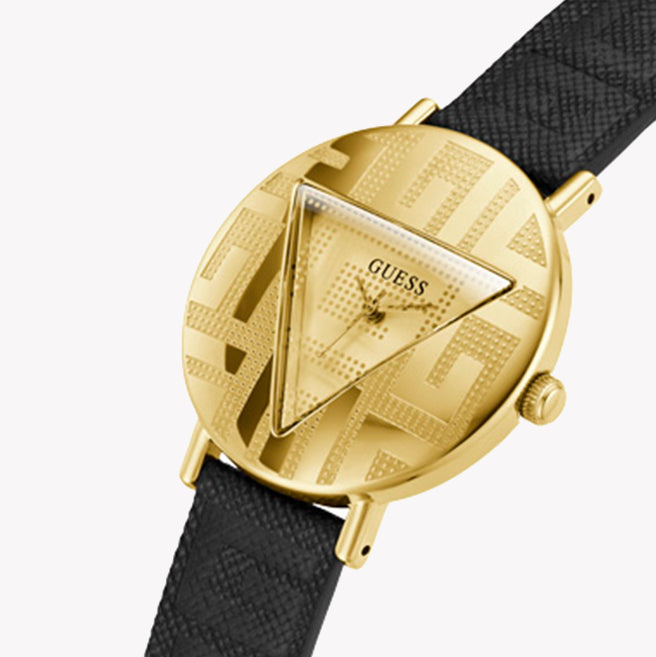 GUESS GW0478L2 - ELEGANTLY TIMELESS WOMEN'S WATCH WITH GOLD ACCENTS AND BLACK BAND-i-Watch-4