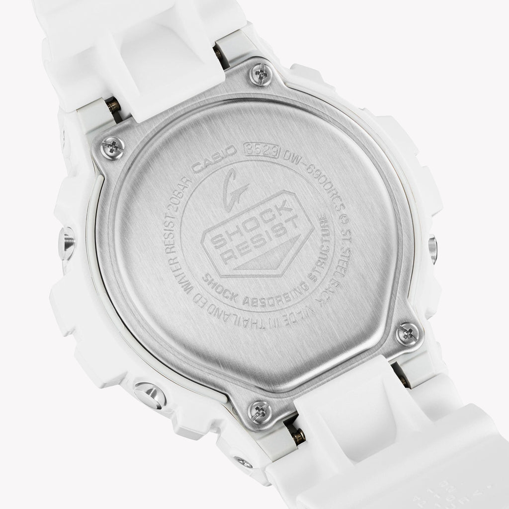 CASIO G-SHOCK DW-6900RCS-7ER - RUGGED DUAL-TONE ADVENTURE TIMEPIECE Men’s Watch with White Resin Band & Sleek Digital Display-i-Watch-6