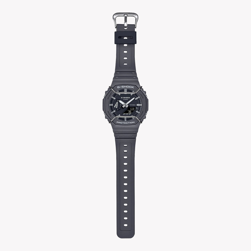 G-Shock Men's Gray Resin Watch, Durable & Sporty | Ga-2100pts-8adr by i-watch