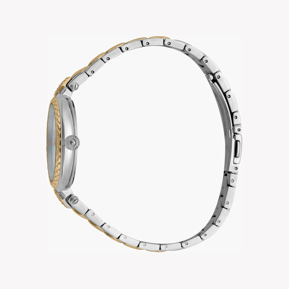 Just Cavalli Women's Silver & Gold Watch, White Dial | Jc1l128m0595 by i-watch