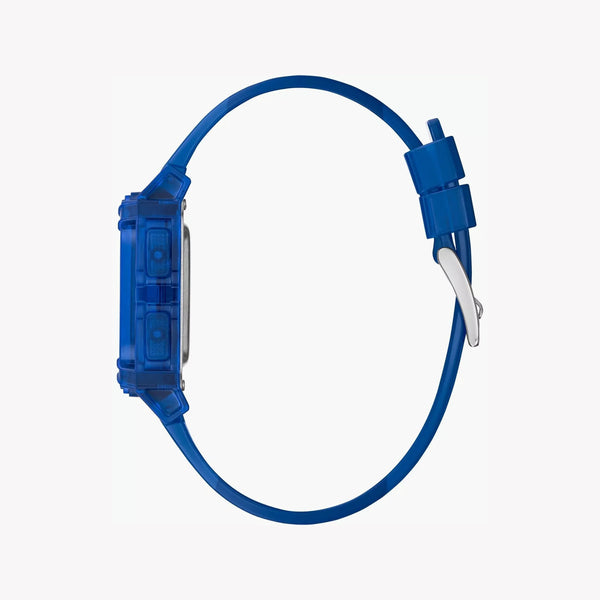 Guess Men's Blue Plastic Watch, Digital Display | Gw0270g3 by i-watch