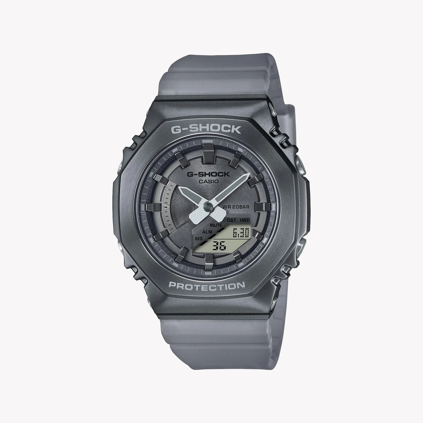 G-Shock Men's Gray Resin Watch, Stylish & Durable | Gm-S2100mf-1adr by i-watch