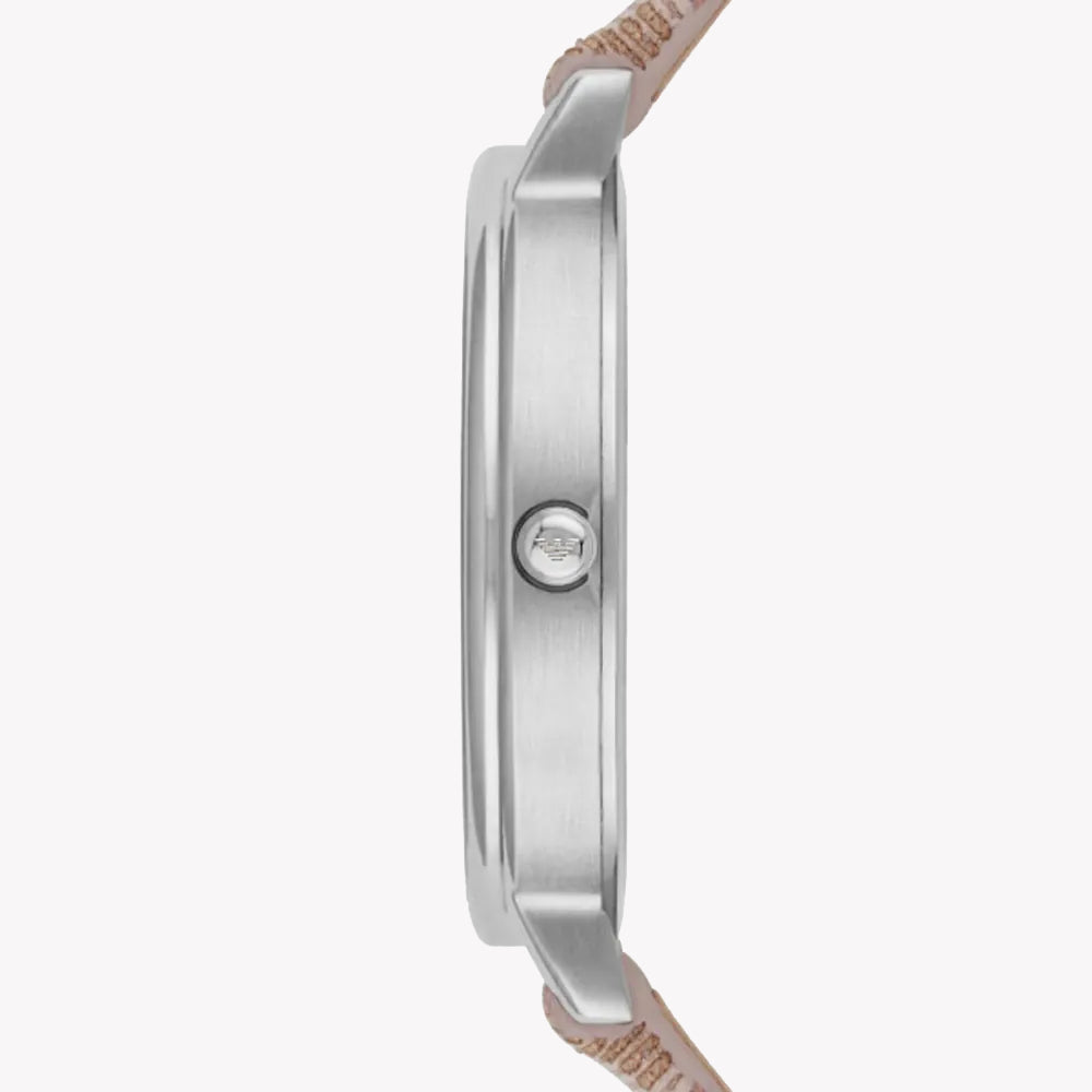 EMPORIO ARMANI AR80007SET - RADIANT CHARM WOMEN'S WATCH with Multicolor Leather Band & Silver Finish-i-Watch-2