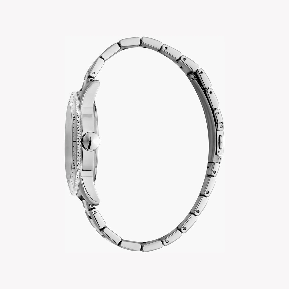 Just Cavalli Men's Silver Stainless Steel Watch, Silver Dial | Jc1g179m0055 by i-watch