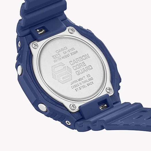 G-Shock Men's Purple & Blue Watch, Resin | Ga-2100-2adr by i-watch