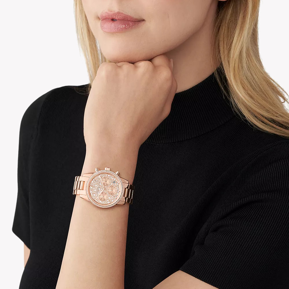 MICHAEL KORS MK7302 ROSE GOLD GLAM - SOPHISTICATED WOMEN'S ANALOG WATCH-i-Watch-4