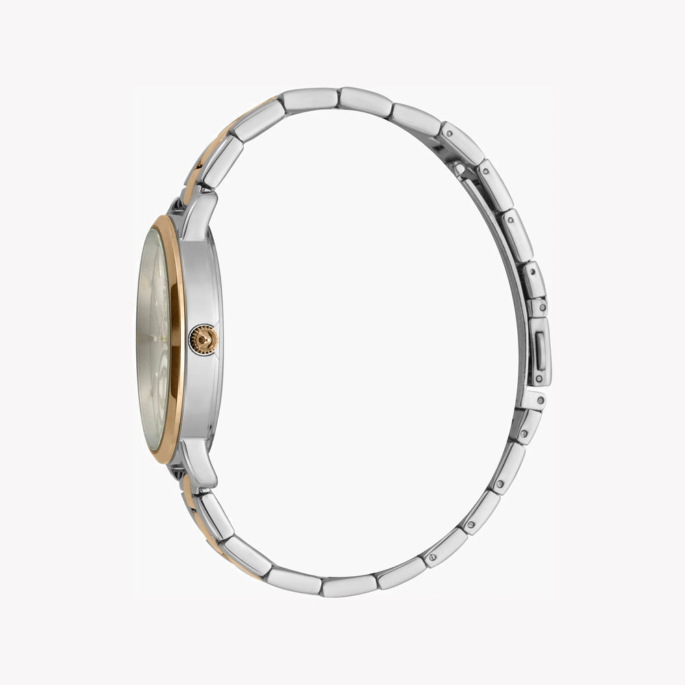 Just Cavalli Women's Silver & Rose Gold Watch, Silver Dial | Jc1l117m0095 by i-watch