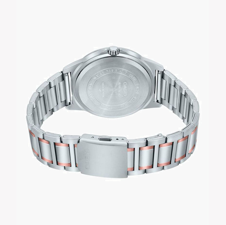 CASIO MTP-E318RG-2BVDF - ELEGANT SPORTY MEN'S WATCH WITH BLUE DIAL & STAINLESS STEEL BAND-i-Watch-2