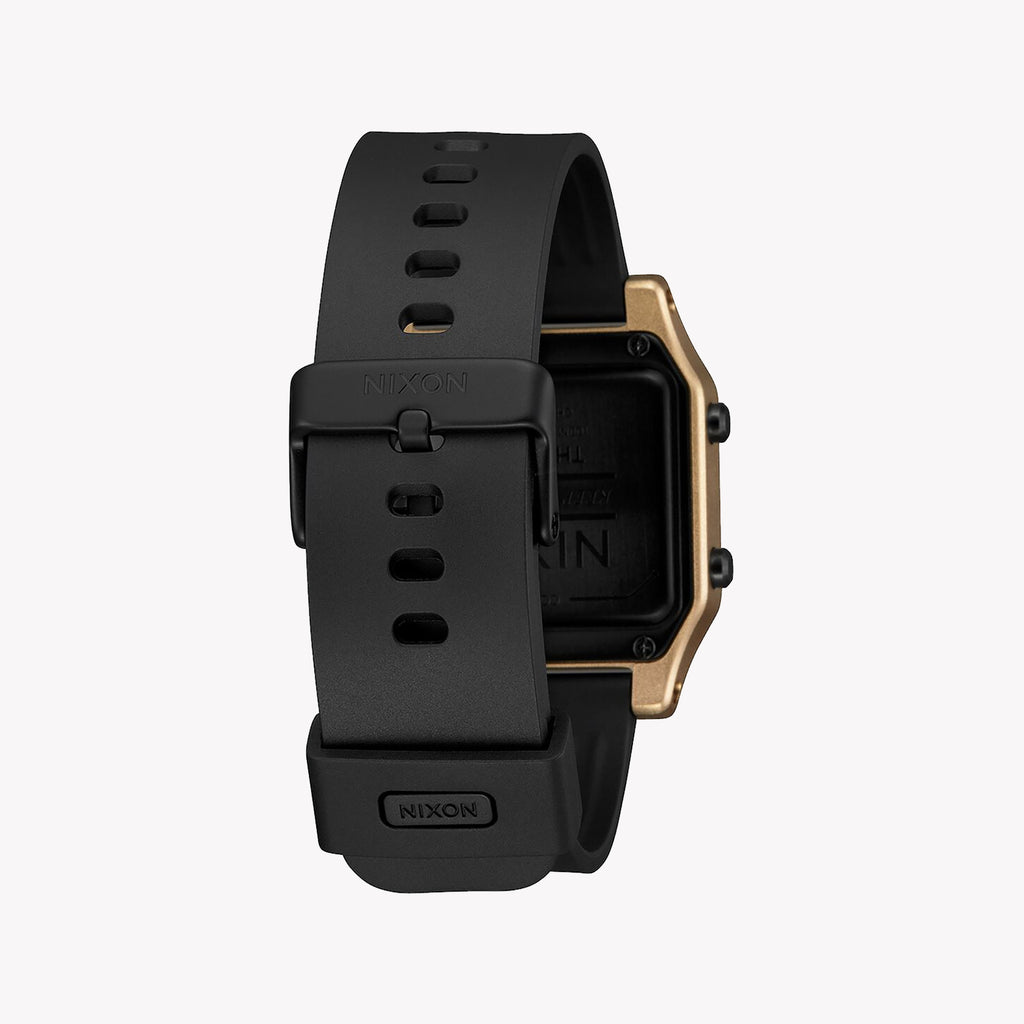 NIXON A1309-010 BOLD EXECUTION - MODERN BLACK & GOLD MEN'S TIMEPIECE-i-Watch-3
