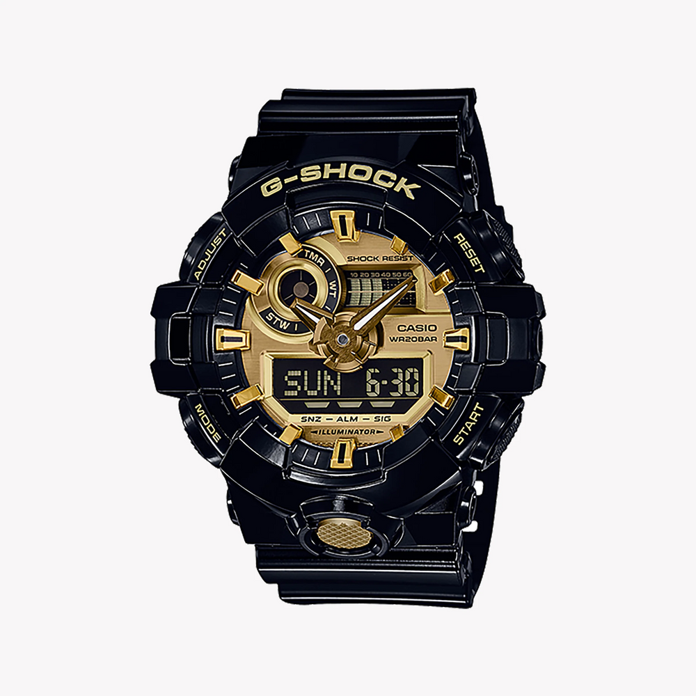 G-Shock Men's Black Digital Watch, Resin Band | Ga-2100-1a1 by i-watch