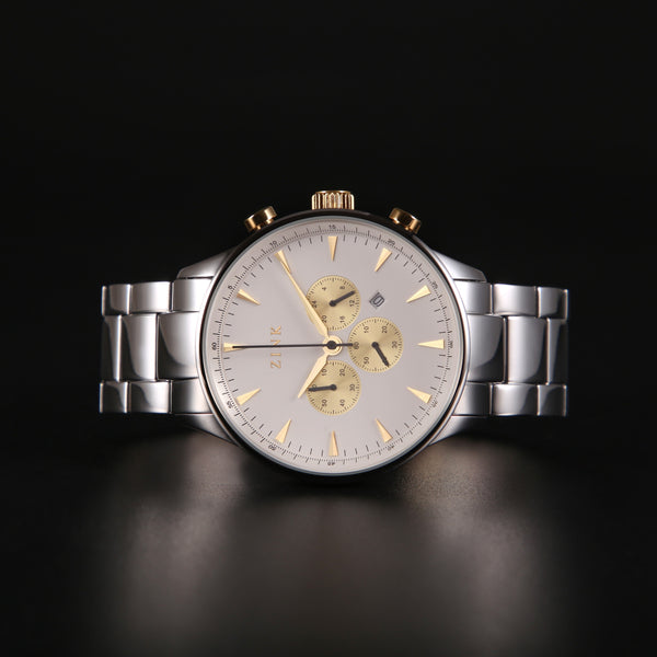 Zink Men's Stainless Steel Silver Watch | Zk127g2ss-T6