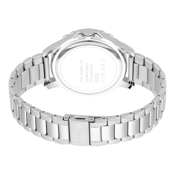 Esprit Men's Stainless Steel Timepiece - Elegant Silver Dial & Band 42mm by i-watch