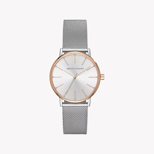 A|X Armani Exchange Women's Rose Gold & Silver Watch | Ax5537 by i-watch