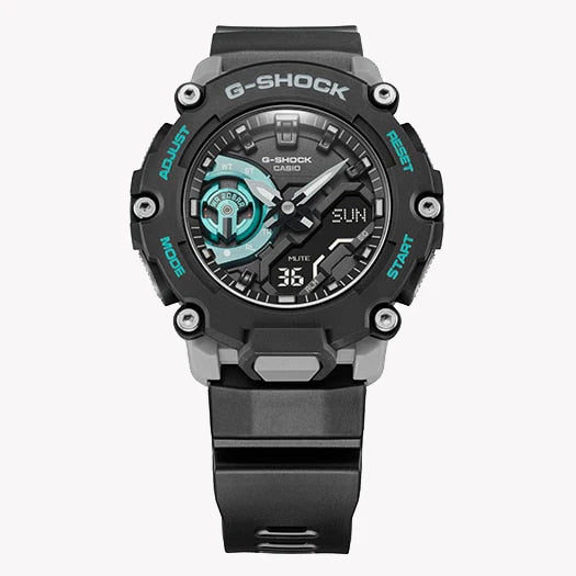 G-Shock Men's Black Resin Watch, Carbon Core Guard | Ga-2200m-1adr by i-watch
