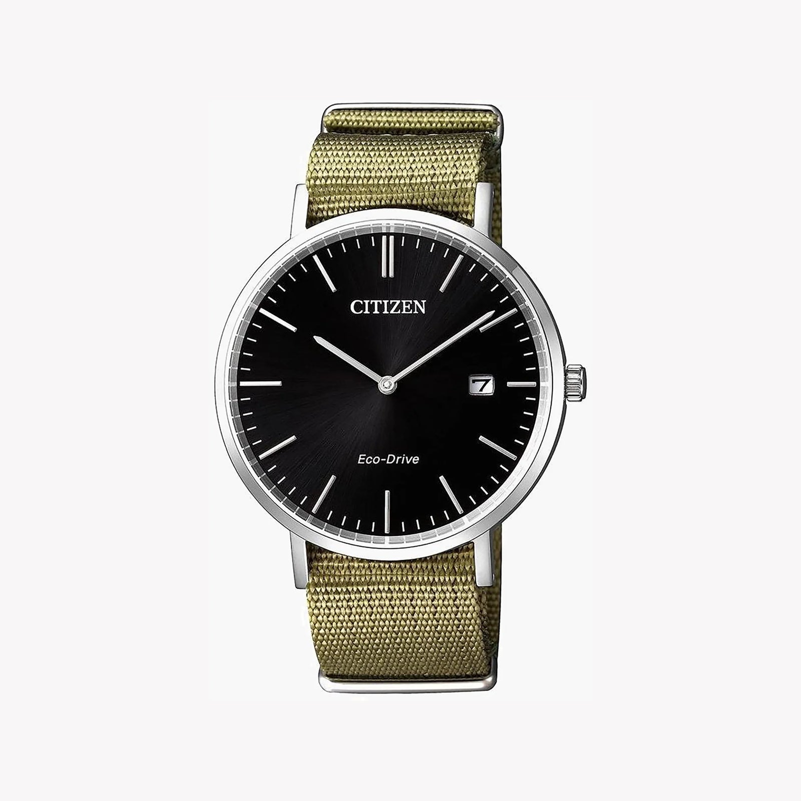 Citizen Au1080-38e Bold Adventure - Men's Eco-Drive Timepiece With Olive Nylon Band by i-watch