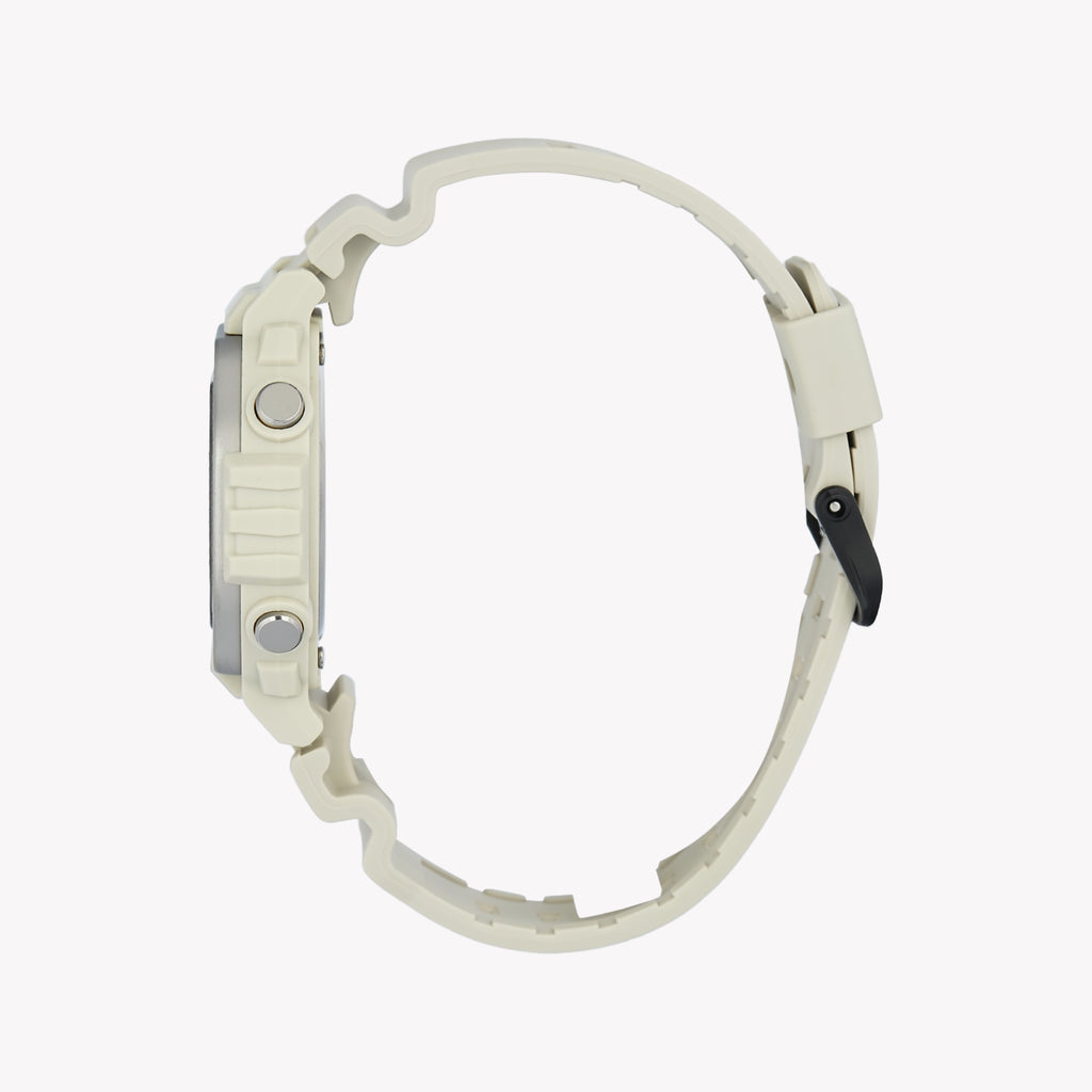 CASIO G-SHOCK GMA-S2100WS-7A OAK COMPACT - BOLD SPIRIT MEN'S WATCH with white resin band and striking orange dial-i-Watch-3