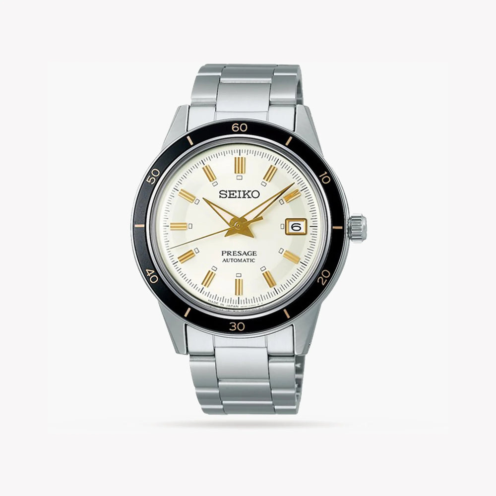 Seiko Men's Silver Stainless Steel, Beige Dial | Srpg03j1 by i-watch