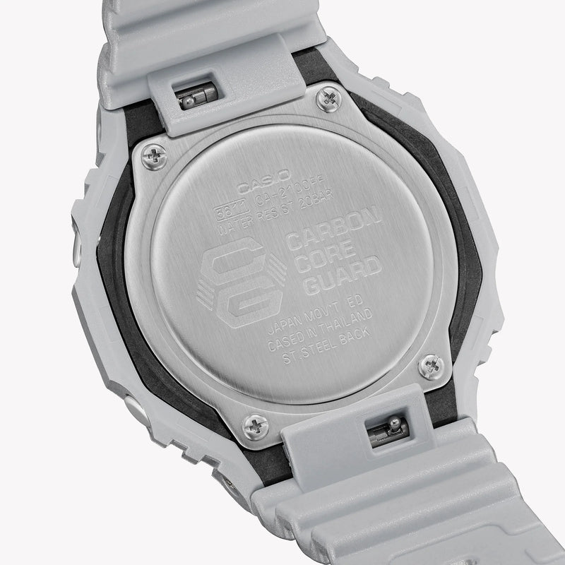 Casio G-Shock Men's Silver Carbon/Resin Watch | Ga-2100ff-8aer by i-watch