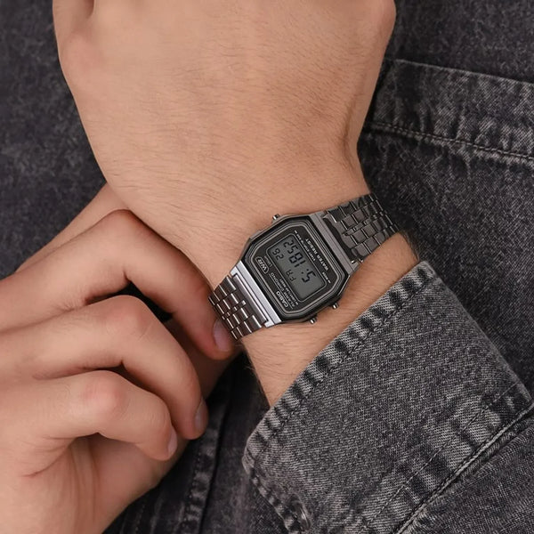 Casio Unisex Resin & Metal Watch, Stylish & Functional | A158wetb-1aef by i-watch
