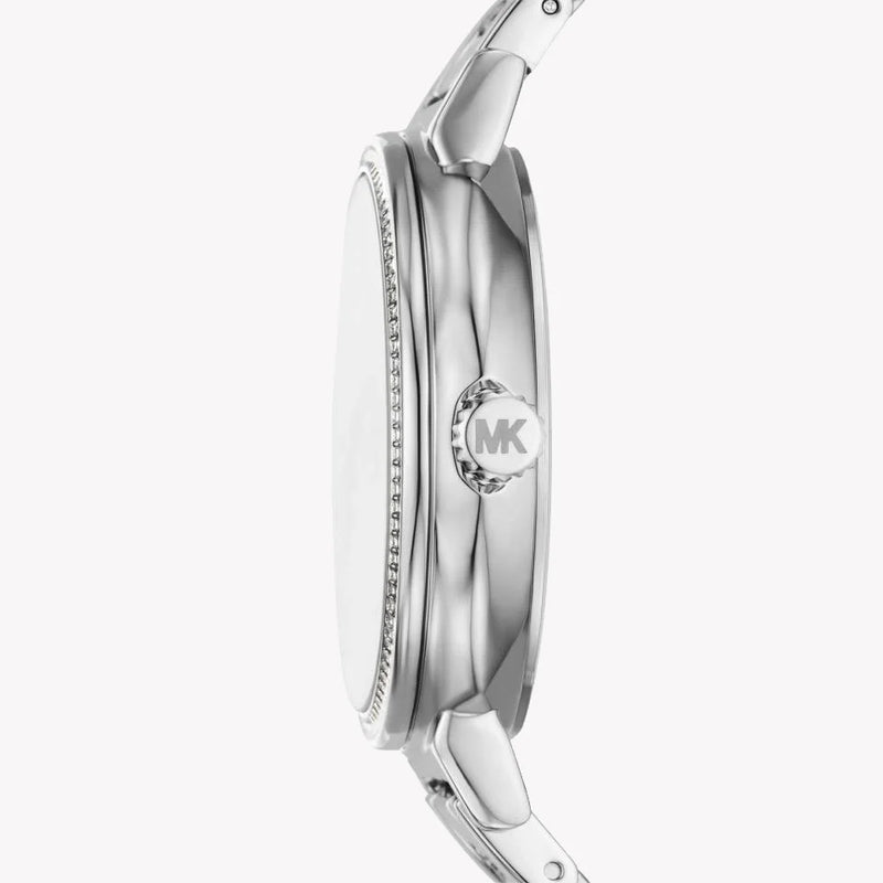 Michael Kors Women's Silver Stainless Steel Watch, Silver Dial | Mko1053 by i-watch