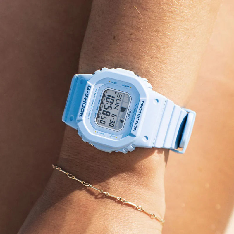 Casio Women's Blue Resin Watch, Digital Display | Glx-S5600-2er by i-watch