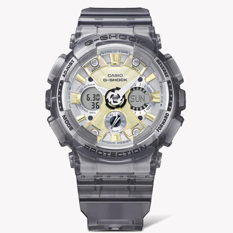 Casio G-Shock Men's Camo Resin, Yellow Dial | Gma-S120gs-8aer by i-watch