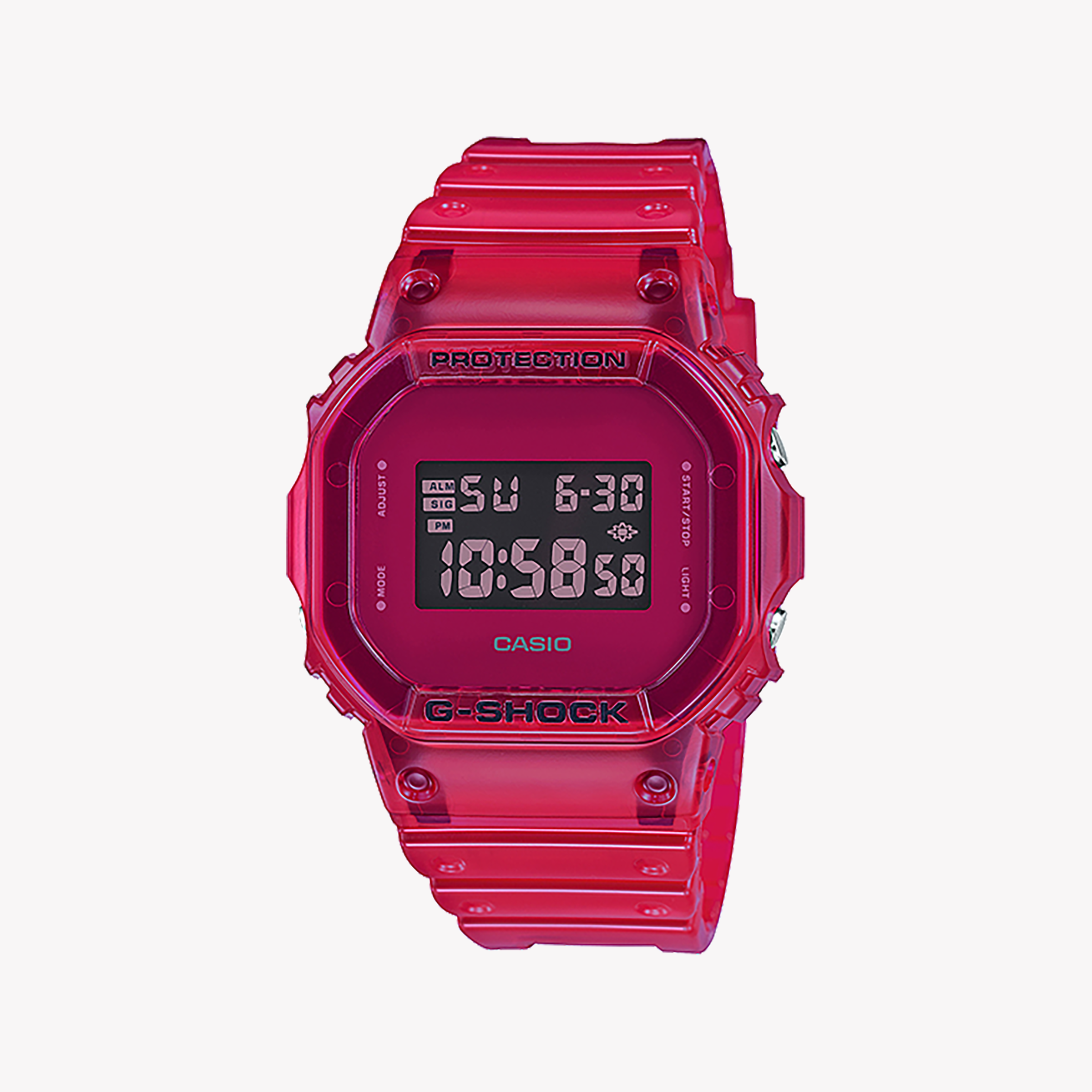 CASIO G-SHOCK DW-5600SB-4DR BOLD ADVENTURE - VIBRANT PINK RESIN MEN'S WATCH