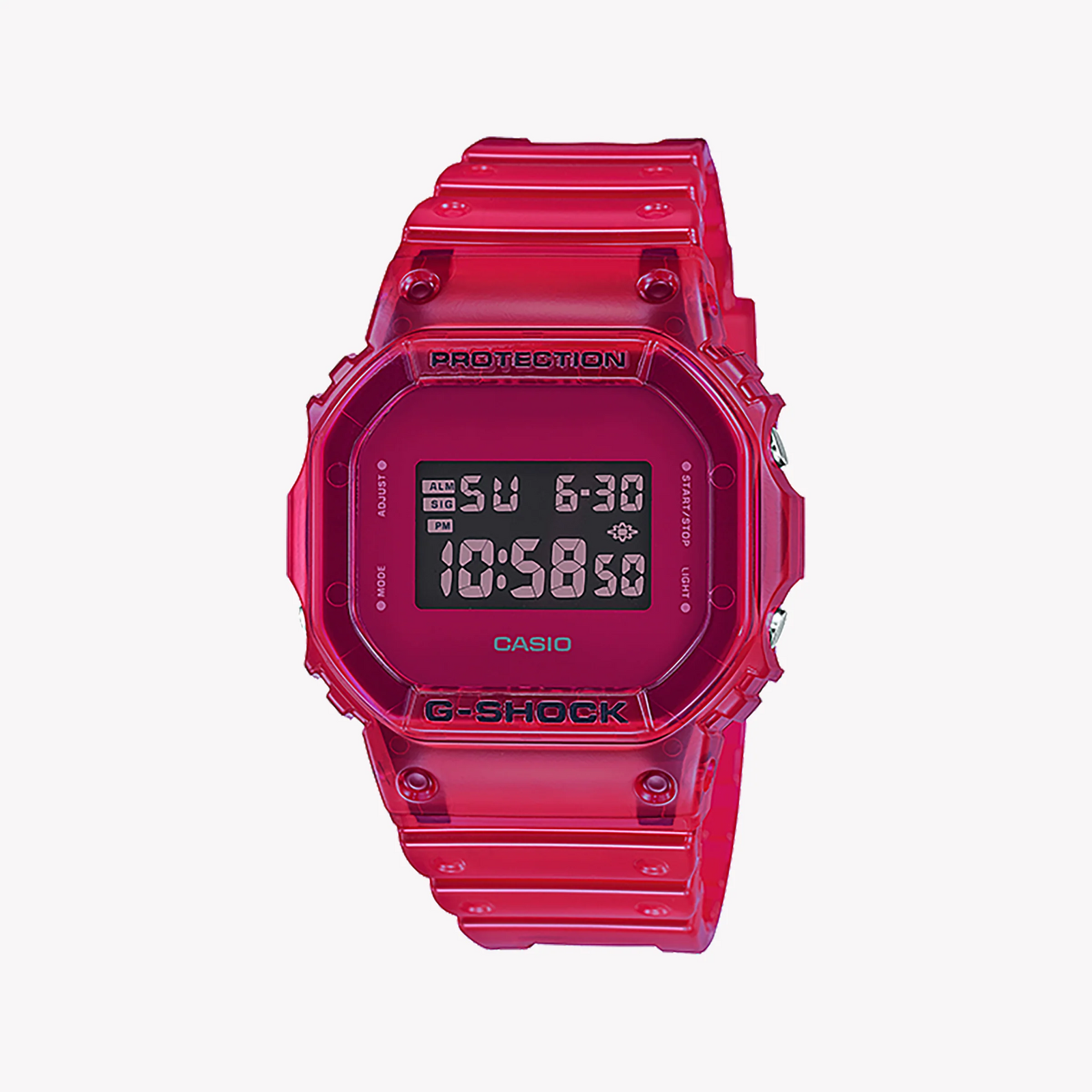 Casio G-Shock Dw-5600sb-4dr Bold Adventure - Vibrant Pink Resin Men's Watch by i-watch