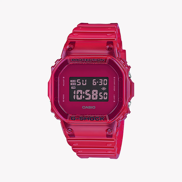 Casio G-Shock Dw-5600sb-4dr Bold Adventure - Vibrant Pink Resin Men's Watch by i-watch