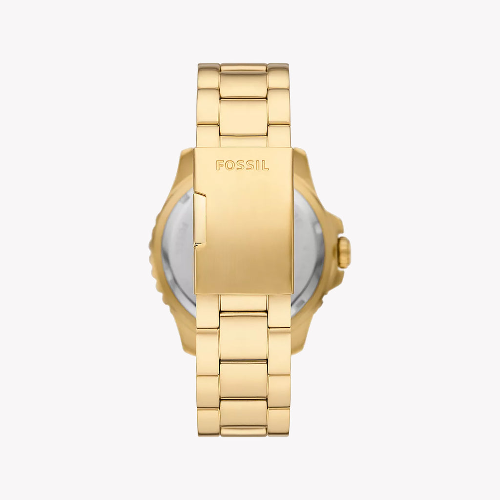 FOSSIL BLUE GMT GOLD FS5990 - TIMELESS ELEGANCE FOR THE MODERN MAN-i-Watch-3