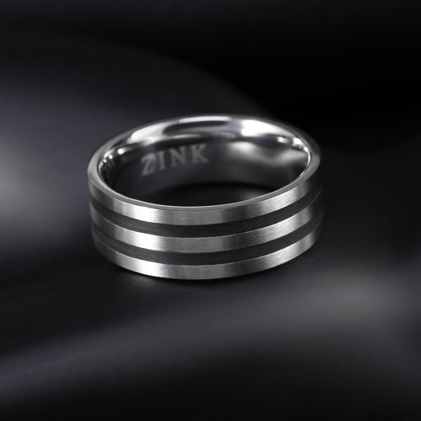 Zjrg005smb Zink Men's Rings
